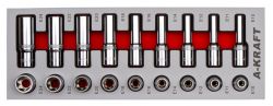 18 PC 1/2"DR. E-type Socket Set (TS 4180)